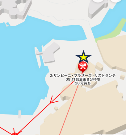 ザンビーニ・ブラザーズ・リストランテの位置