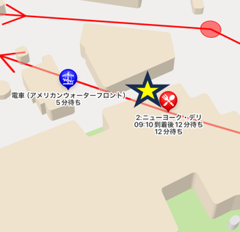 ニューヨーク・デリの位置