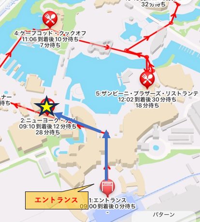 ニューヨーク・デリへの道順