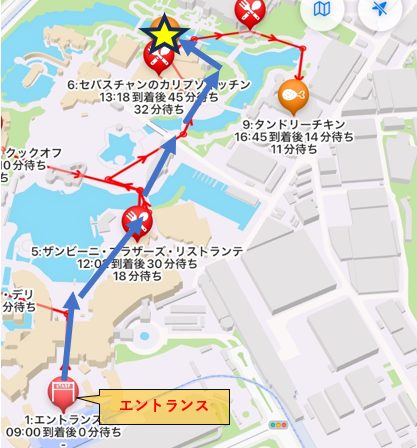 ミゲルズ・エルドラド・キャンティーナへの道順